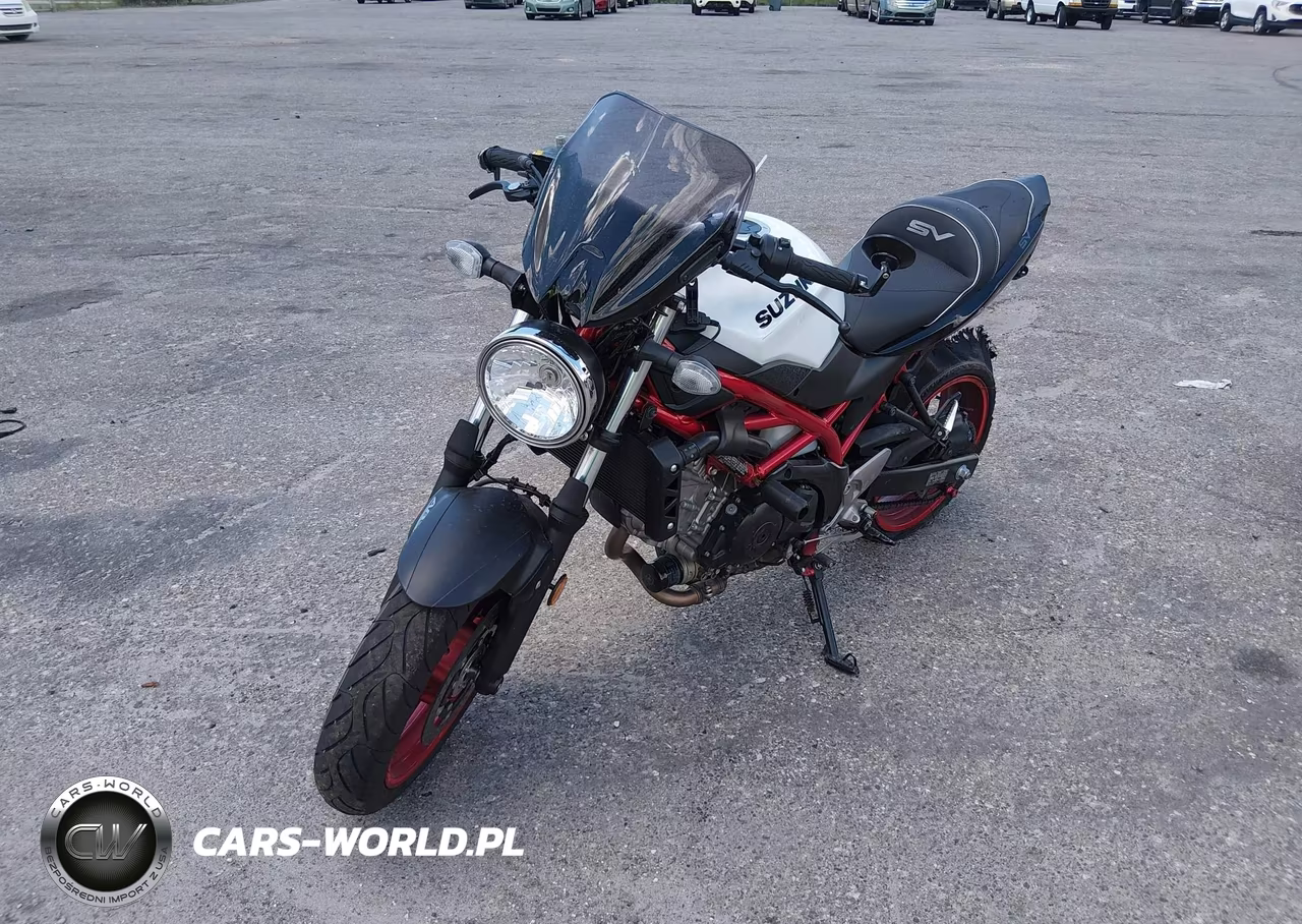 2021 Suzuki Sv650 A-X VIN:JS1VP55BXM7100154 - 2