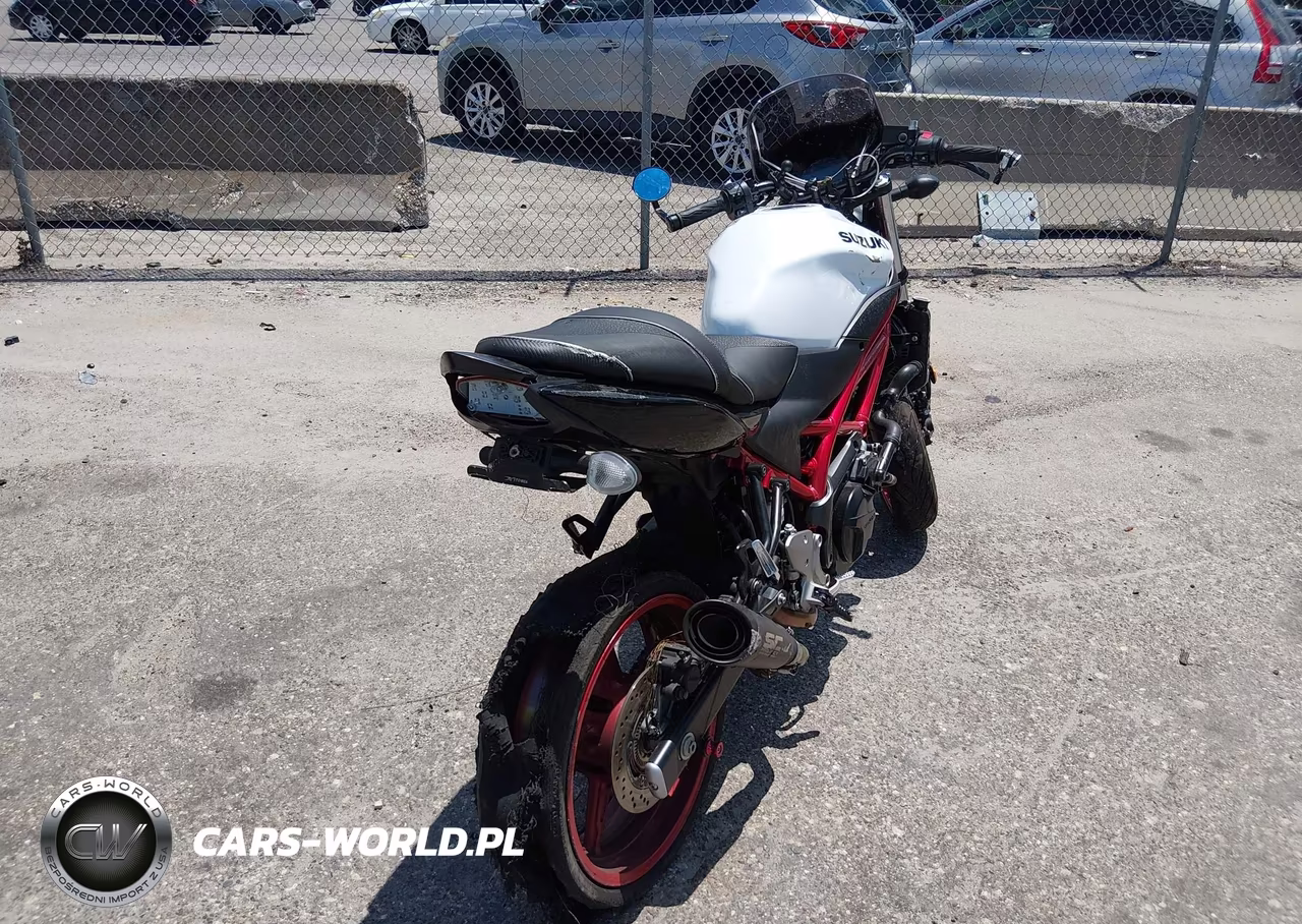 2021 Suzuki Sv650 A-X VIN:JS1VP55BXM7100154 - 4
