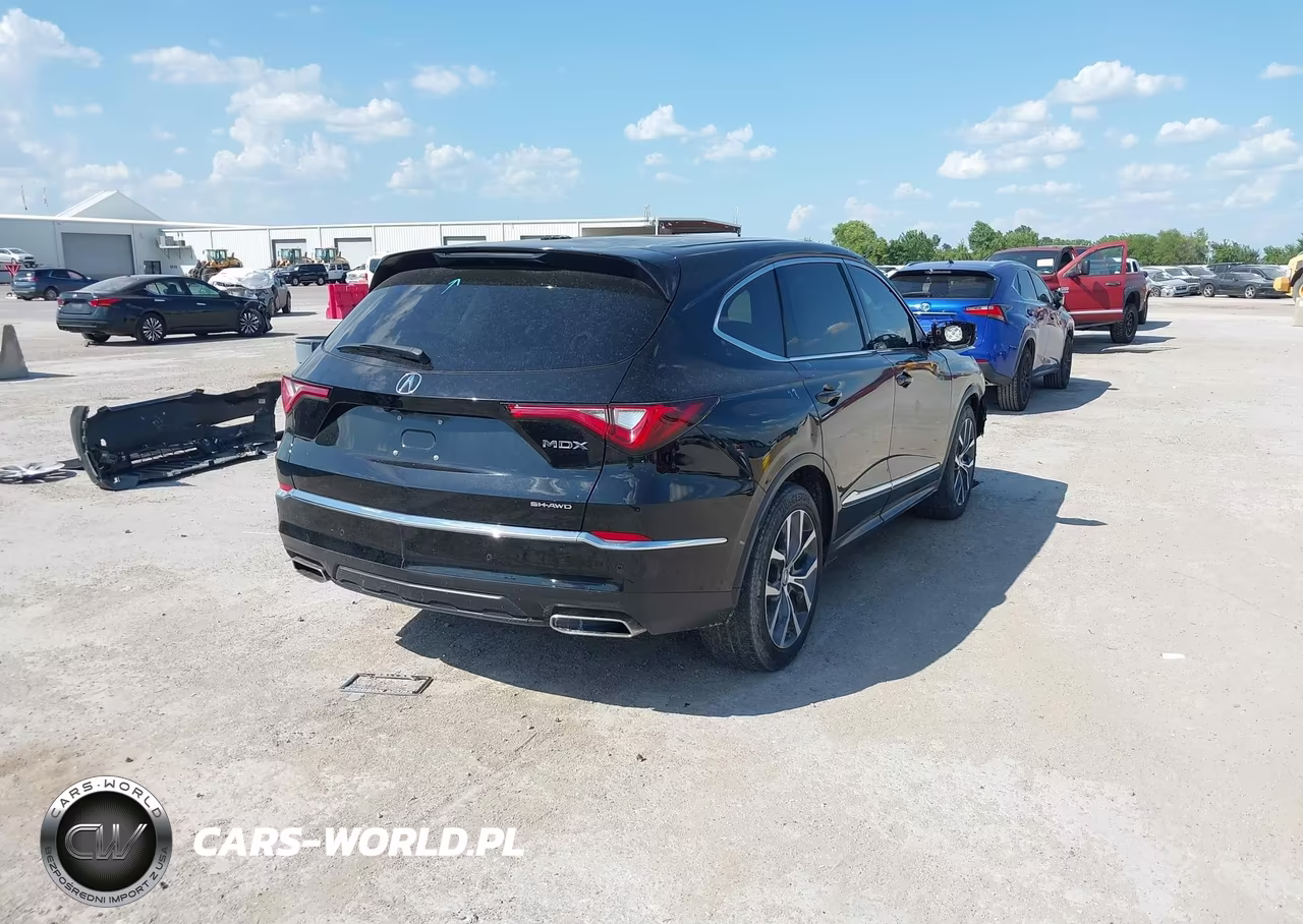 2023 Acura Mdx Technology Package VIN:5J8YE1H49PL022588 - 4
