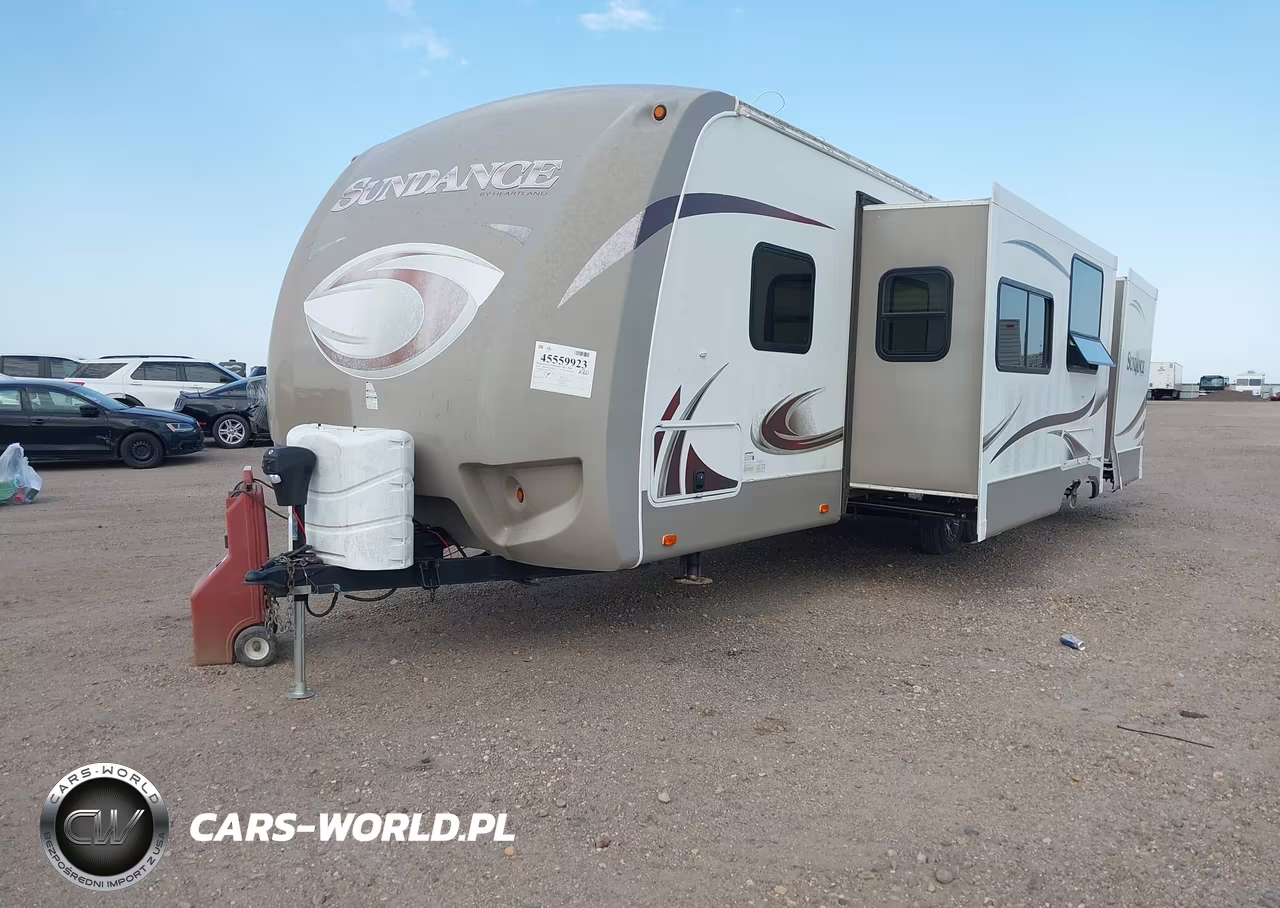 2013 Heartland 35' Travel Trailer VIN:5SFNB3423DE262470 - 2