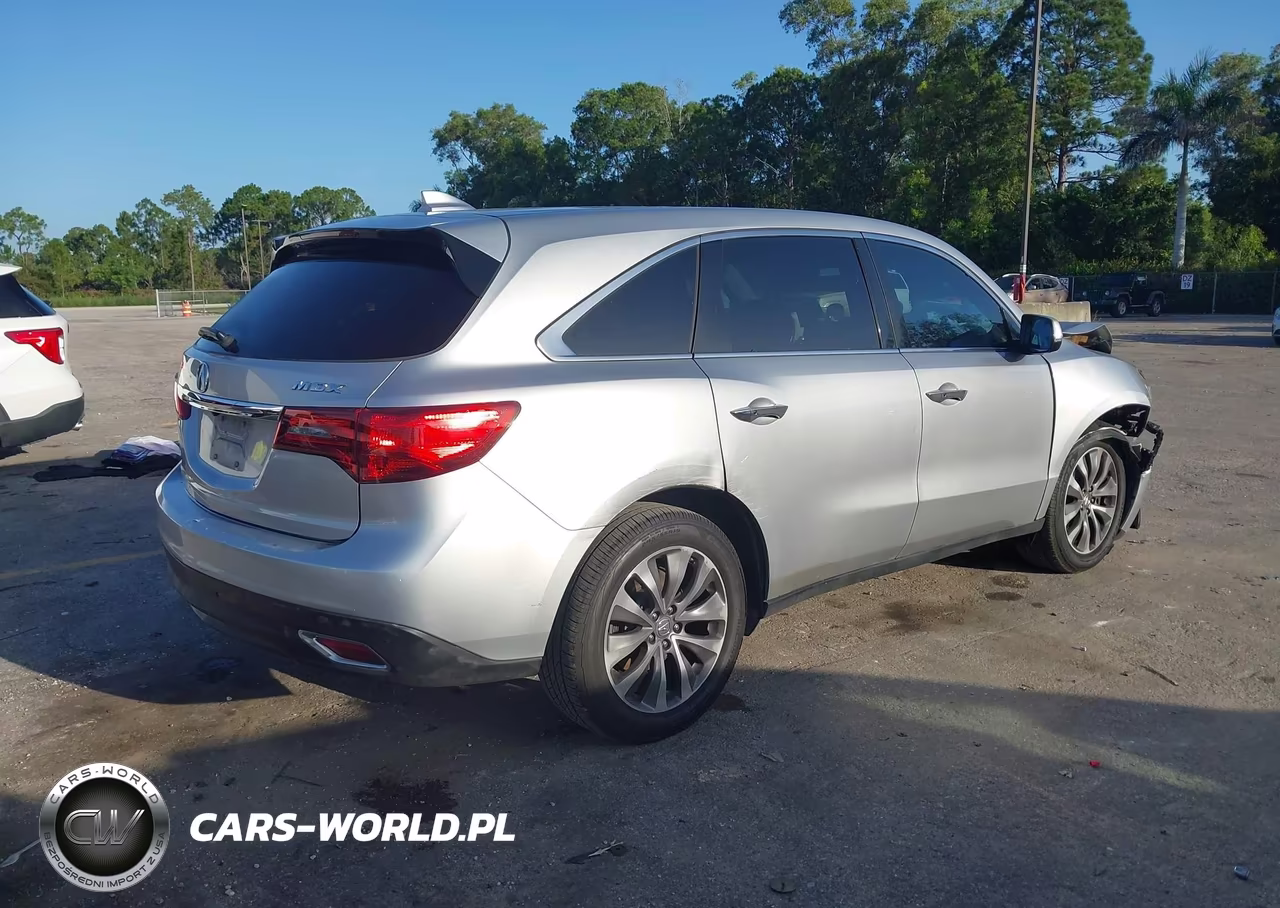 2015 Acura Mdx Technology Package VIN:5FRYD3H42FB003958 - 4