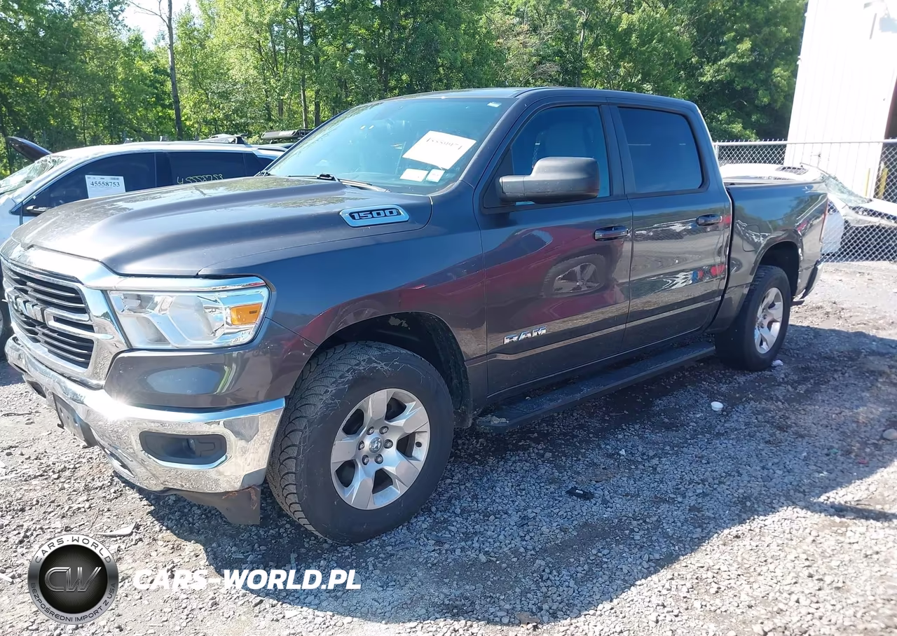 2021 Ram 1500 Big Horn 4X4 5'7 Box VIN:1C6RRFFG8MN506163 - 2