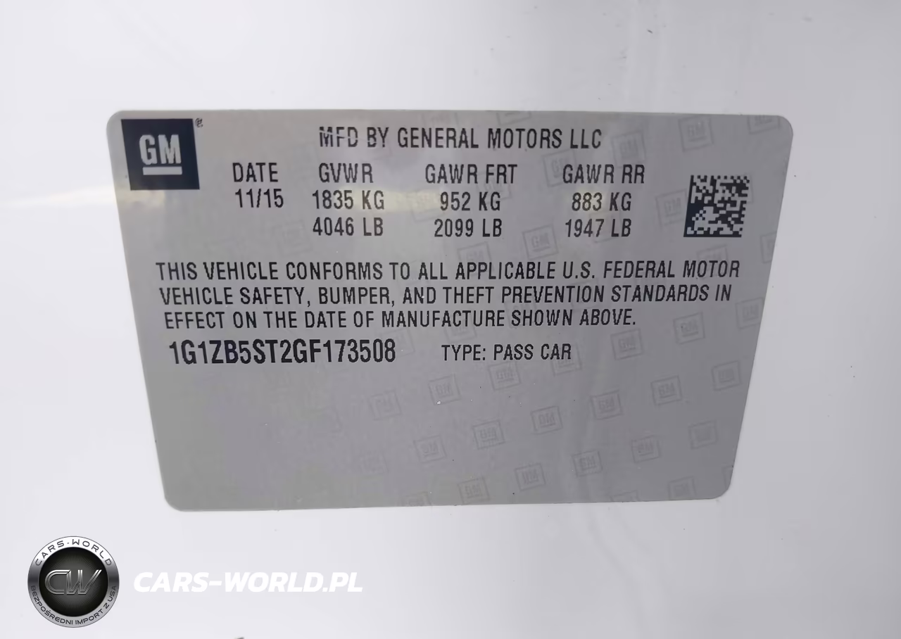 2016 Chevrolet Malibu Ls VIN:1G1ZB5ST2GF173508 - 9