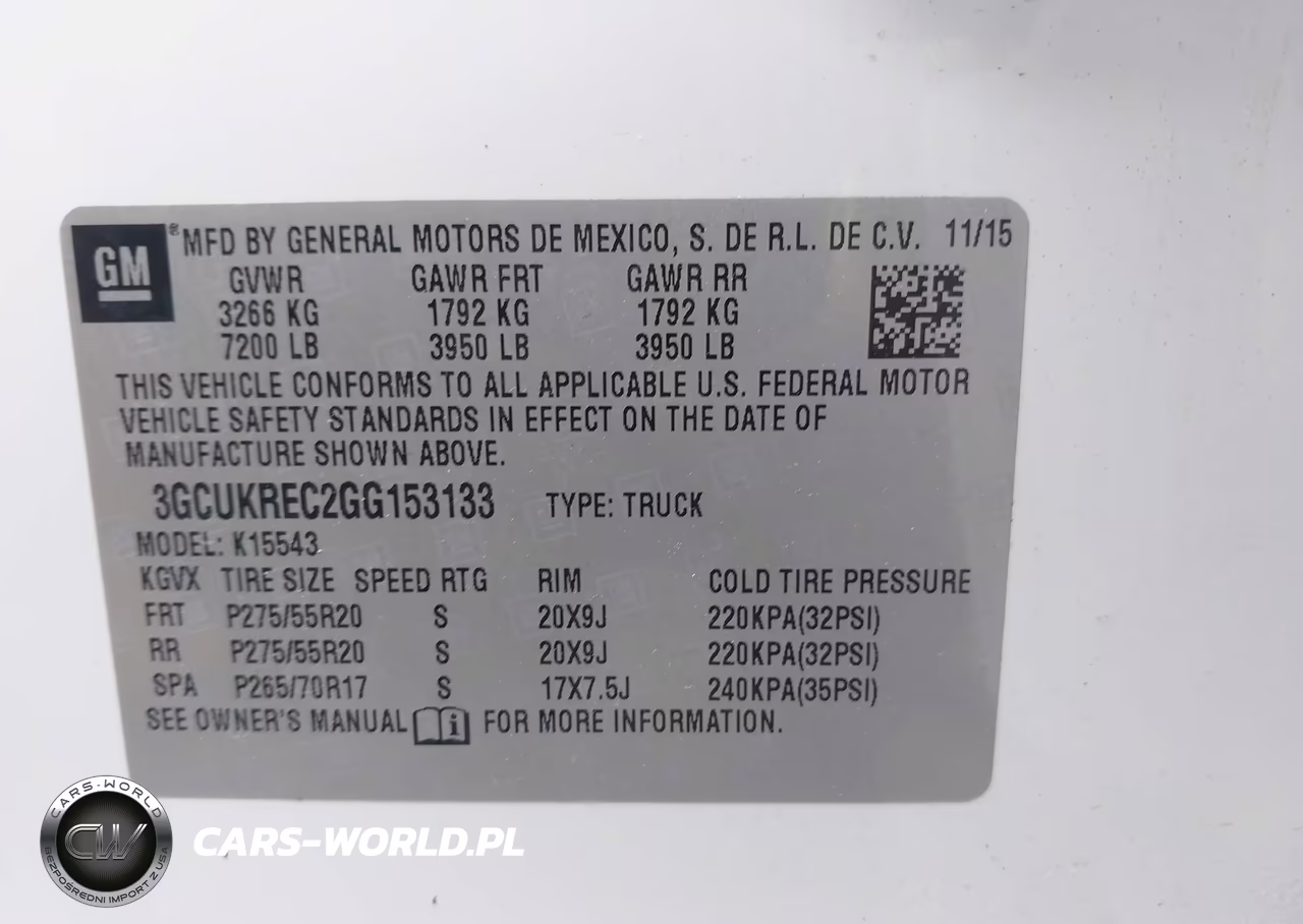 2016 Chevrolet Silverado 1500 Lt VIN:3GCUKREC2GG153133 - 9