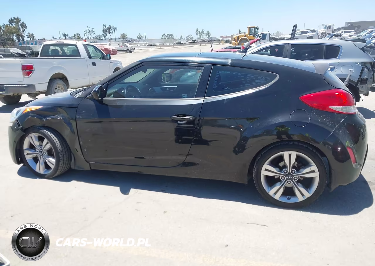 2013 Hyundai Veloster Base W-Gray VIN:KMHTC6AD2DU098032 - 14