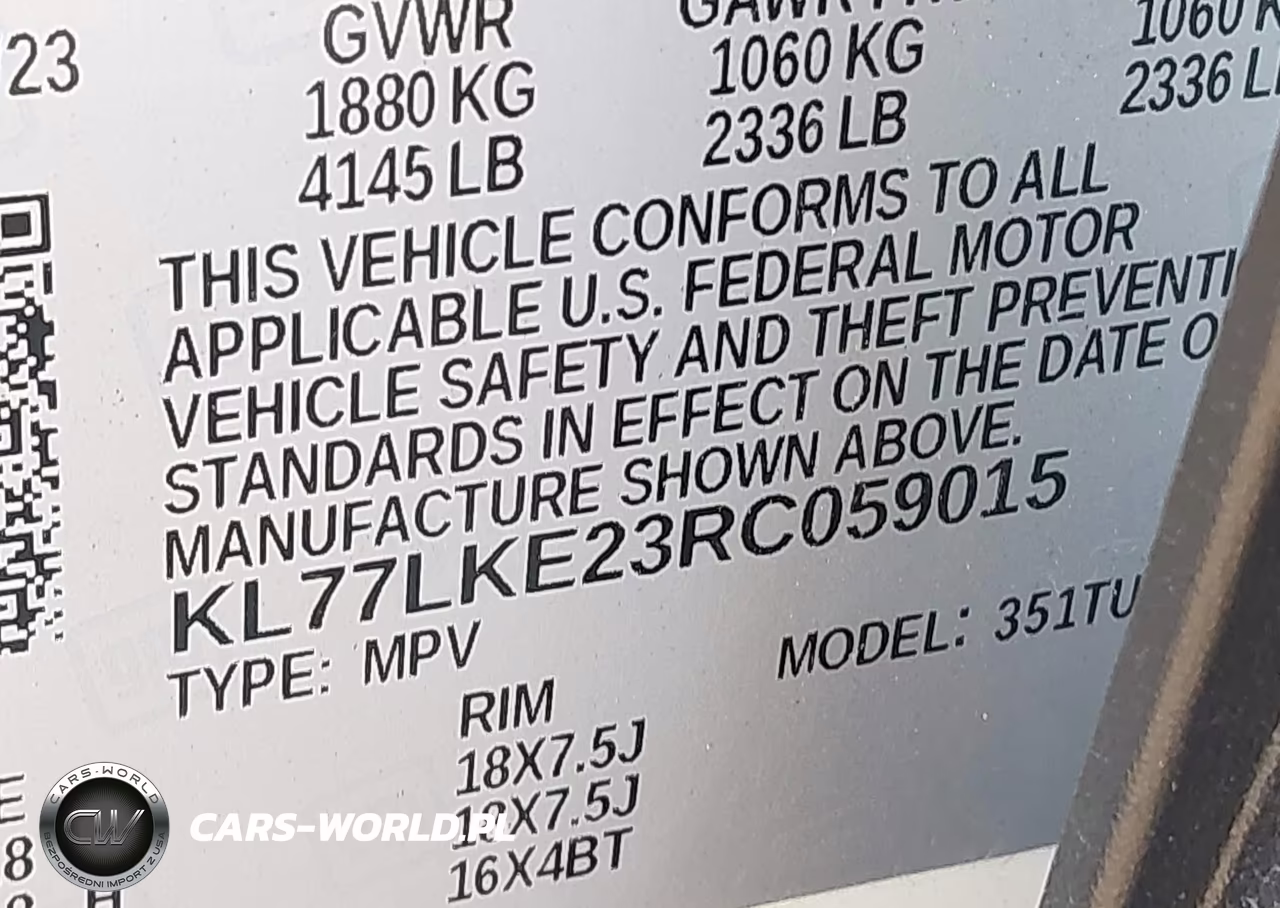 2024 Chevrolet Trax Fwd Activ VIN:KL77LKE23RC059015 - 9