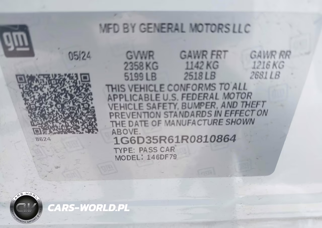 2024 Cadillac Ct5-V V-Series Blackwing VIN:1G6D35R61R0810864 - 9