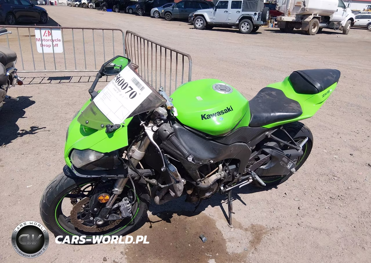 2011 Kawasaki Zx600 R VIN:JKAZX4R14BA025528 - 2