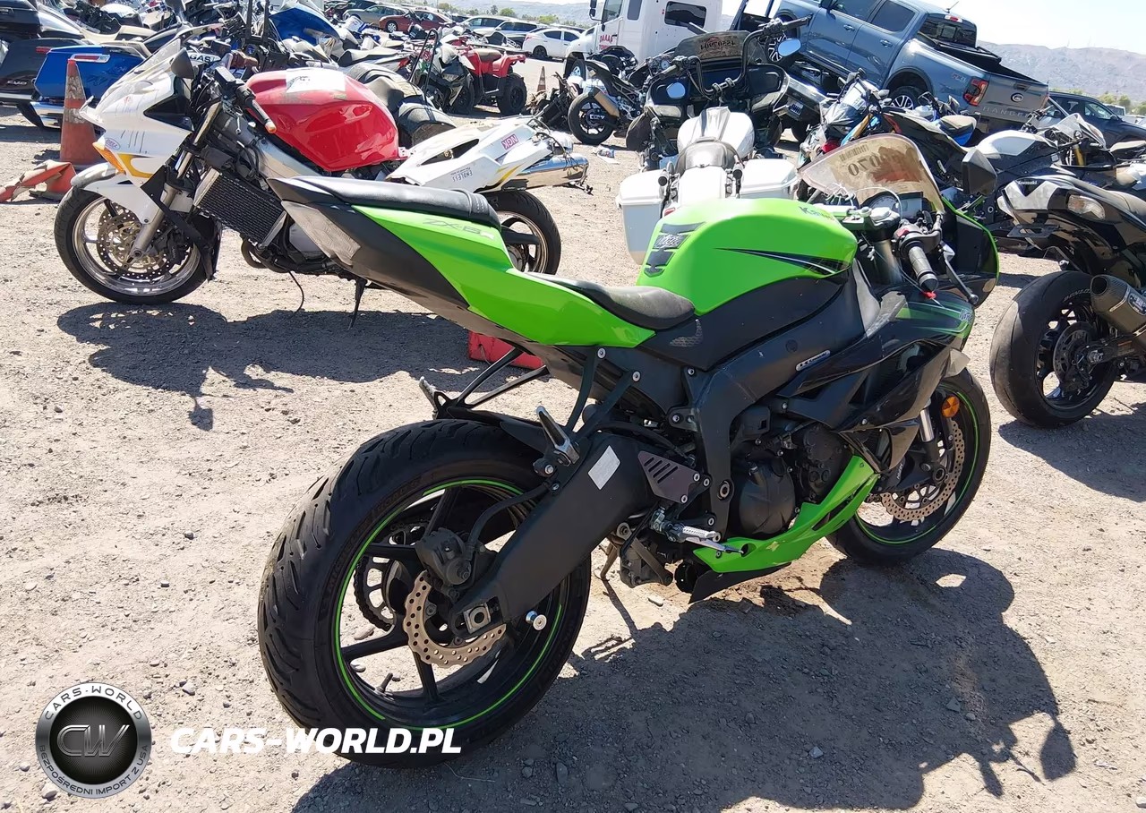 2011 Kawasaki Zx600 R VIN:JKAZX4R14BA025528 - 4