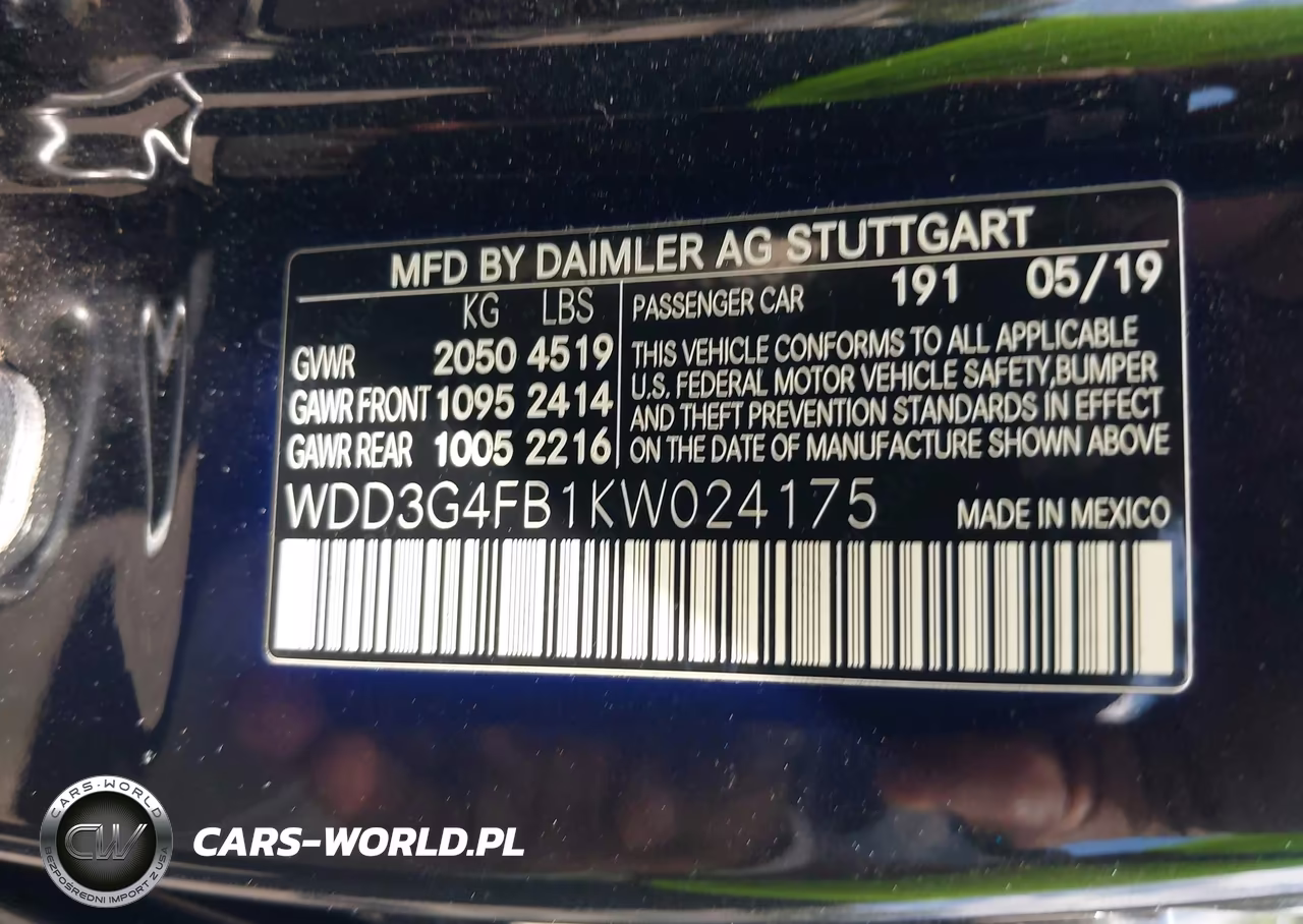2019 Mercedes-Benz A 220 4Matic VIN:WDD3G4FB1KW024175 - 9