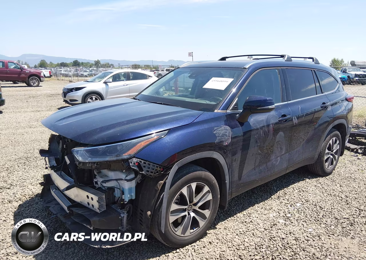 2021 Toyota Highlander Xle VIN:5TDHZRBH7MS524846 - 2