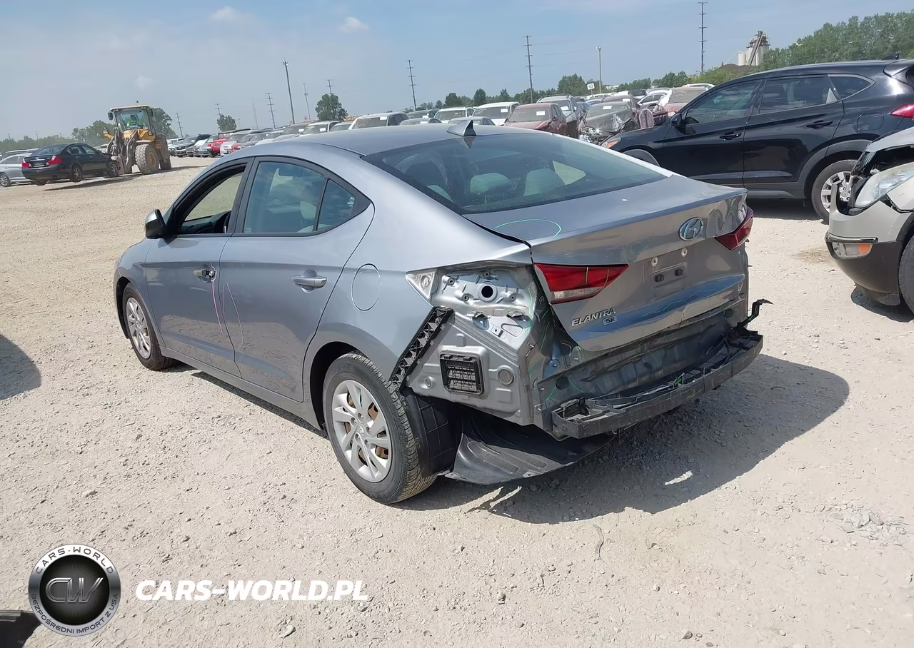 2017 Hyundai Elantra Se VIN:5NPD74LF0HH078359 - 3