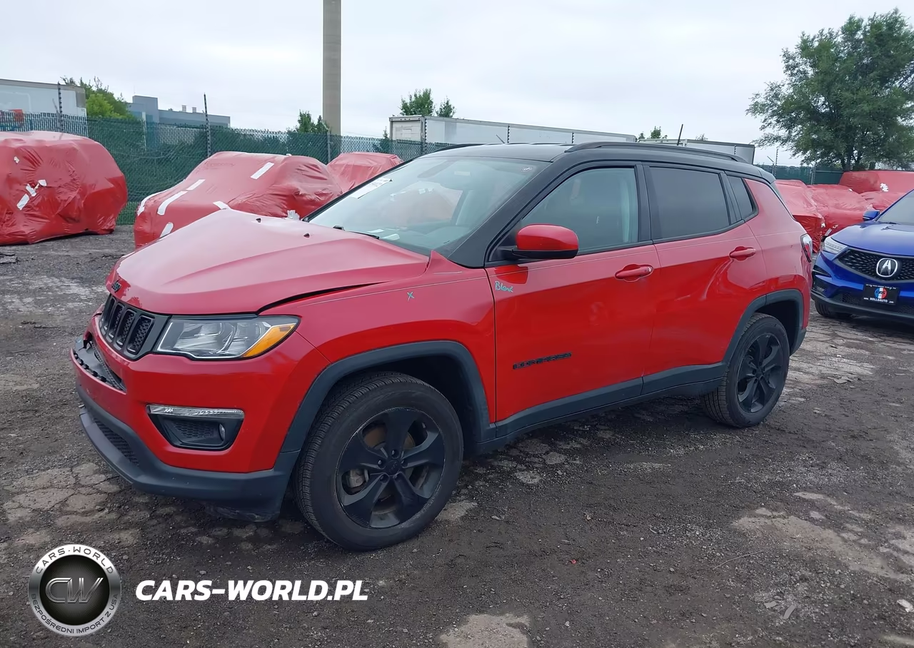 2021 Jeep Compass Altitude 4X4 VIN:3C4NJDBB3MT519139 - 2