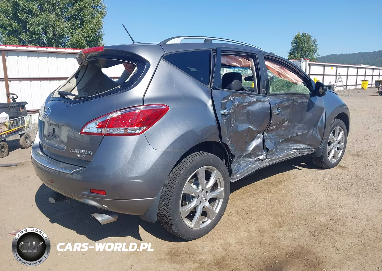 2013 Nissan Murano Le VIN:JN8AZ1MW9DW303252 - 4