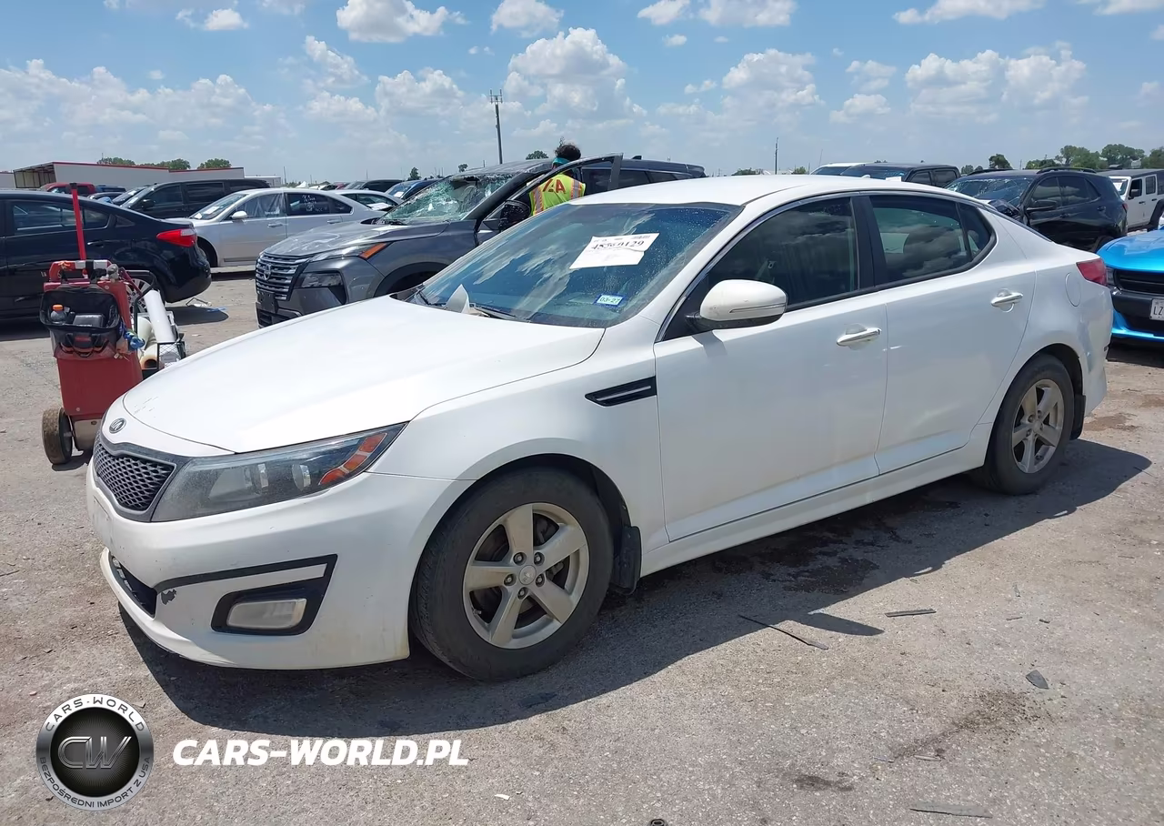 2015 Kia Optima Lx VIN:KNAGM4A7XF5580808 - 2