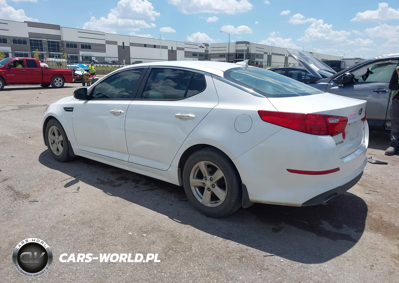 2015 Kia Optima Lx VIN:KNAGM4A7XF5580808 - 3