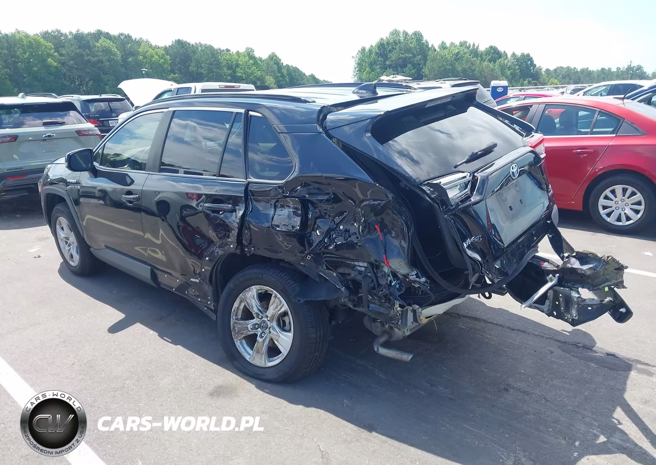 2021 Toyota Rav4 Hybrid Xle VIN:JTMRWRFV8MD119104 - 3