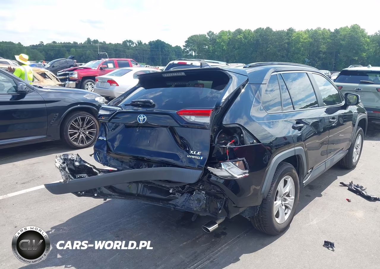 2021 Toyota Rav4 Hybrid Xle VIN:JTMRWRFV8MD119104 - 4