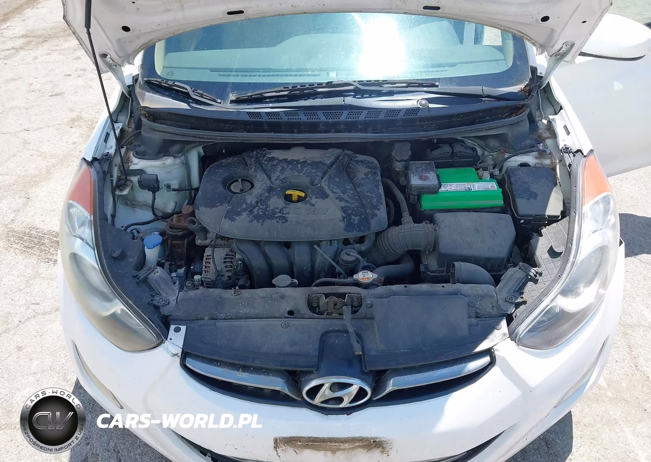 2013 Hyundai Elantra Gls VIN:5NPDH4AEXDH226163 - 10