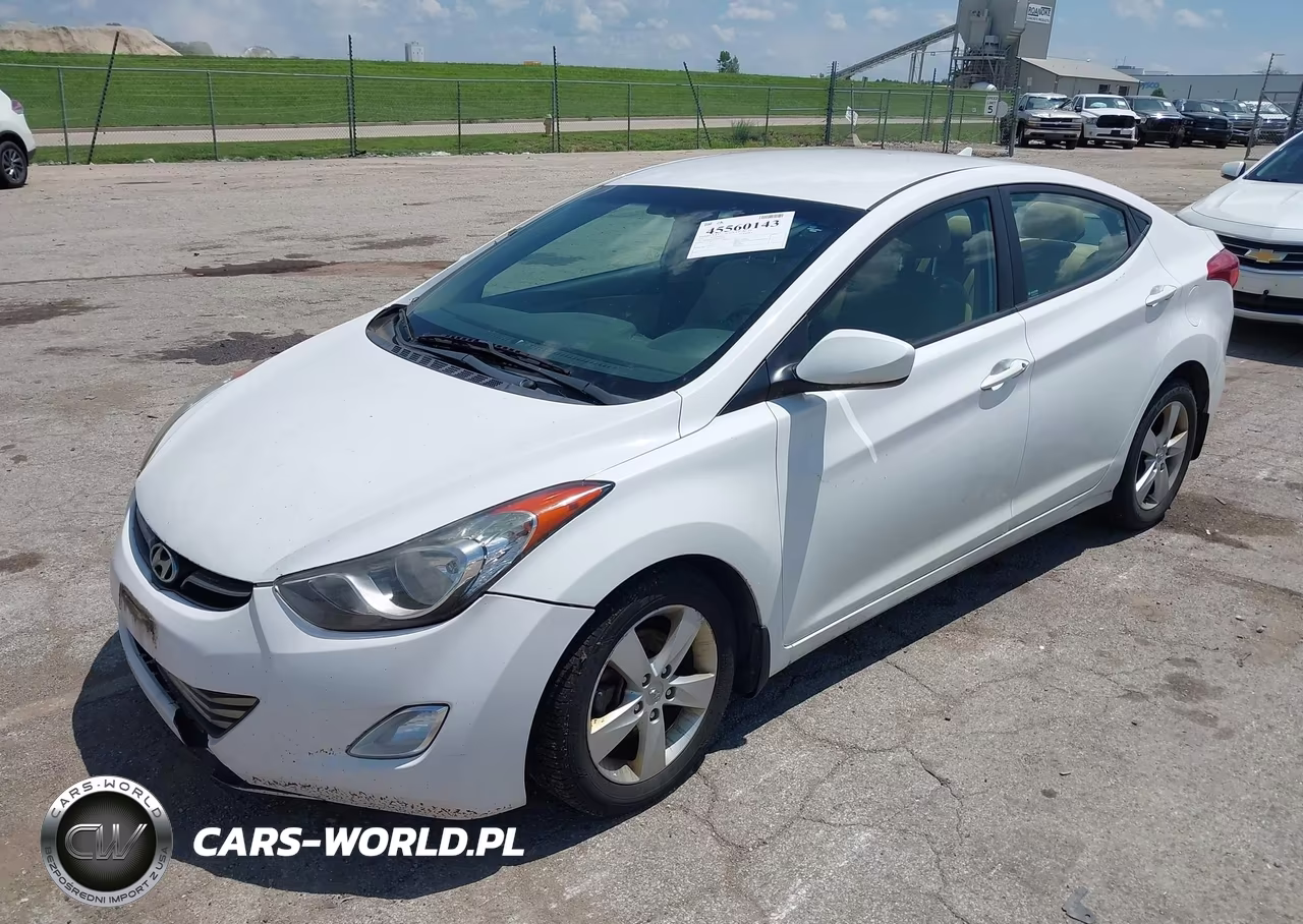 2013 Hyundai Elantra Gls VIN:5NPDH4AEXDH226163 - 2