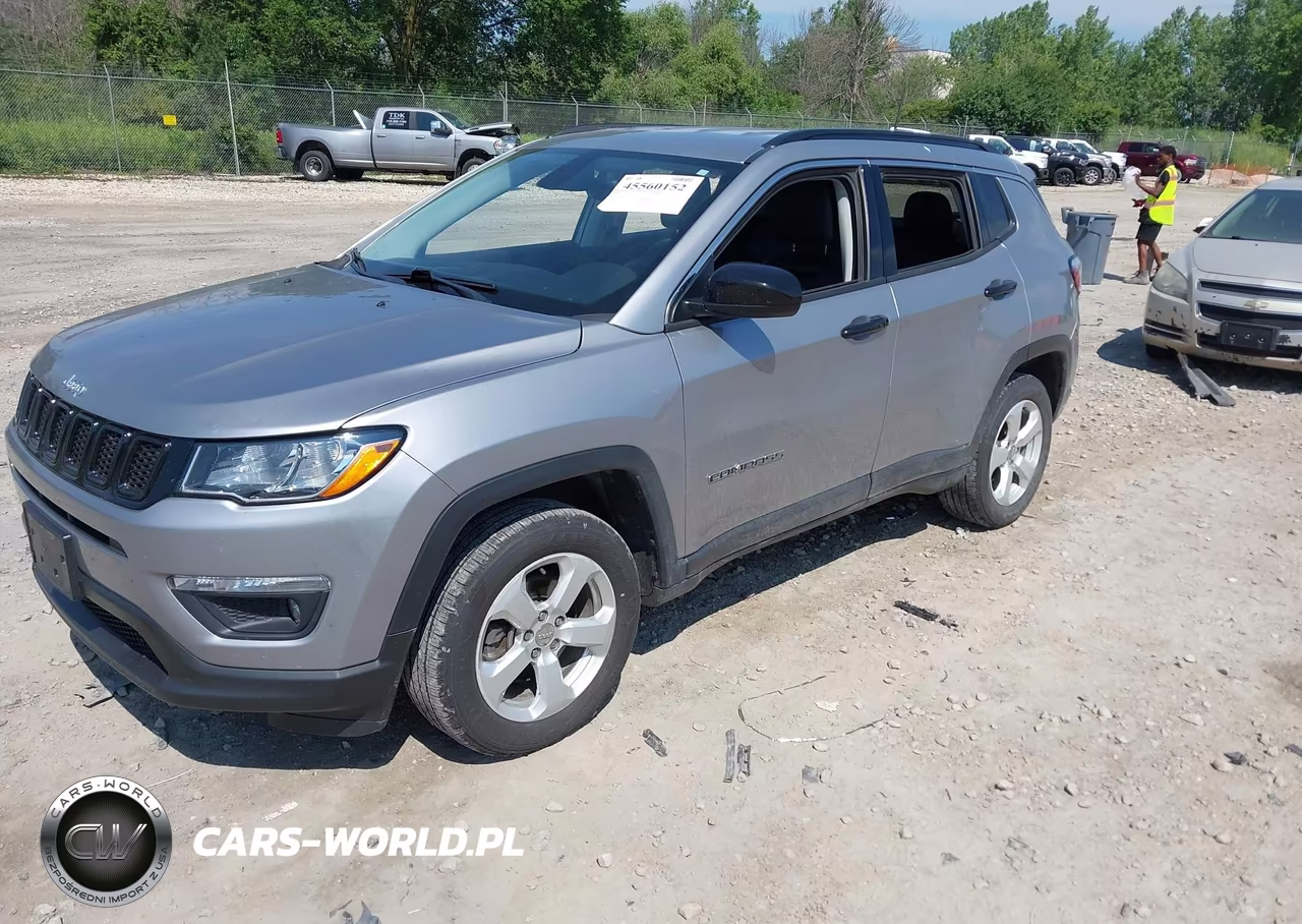 2018 Jeep Compass Latitude 4X4 VIN:3C4NJDBB3JT350316 - 2