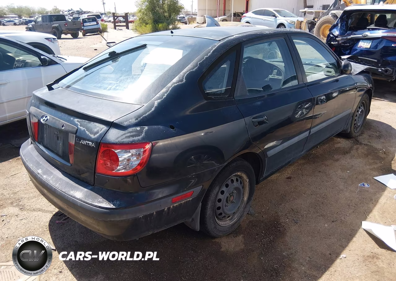 2006 Hyundai Elantra Gls-Gt VIN:KMHDN56D86U192954 - 4