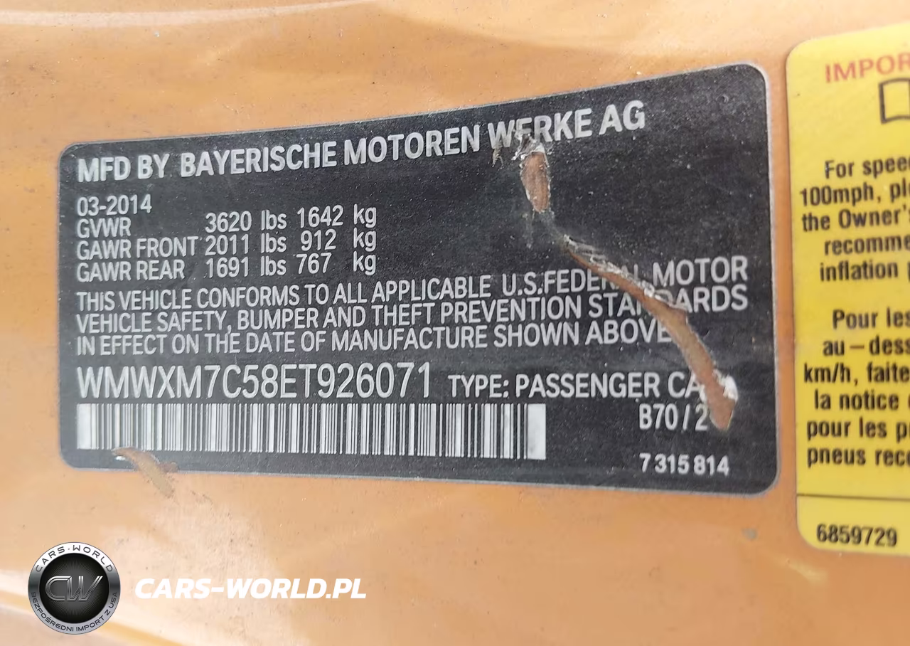 2014 Mini Hardtop Cooper S VIN:WMWXM7C58ET926071 - 9