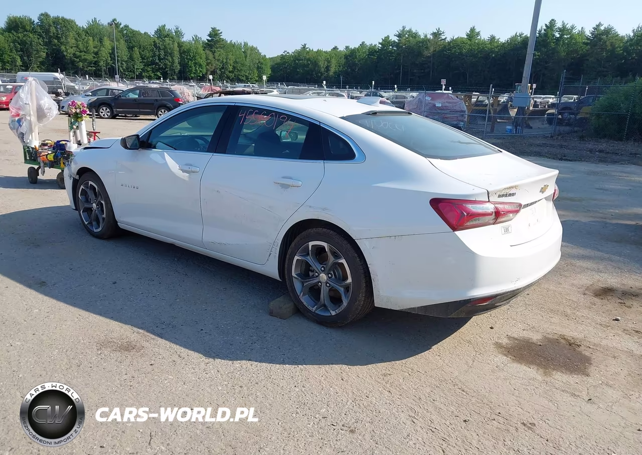 2022 Chevrolet Malibu Fwd Lt VIN:1G1ZD5ST5NF153258 - 3