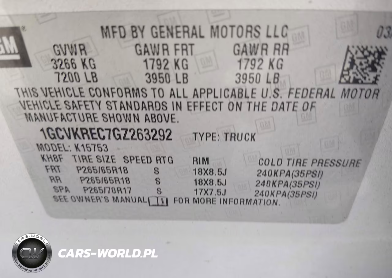 2016 Chevrolet Silverado 1500 Lt VIN:1GCVKREC7GZ263292 - 9