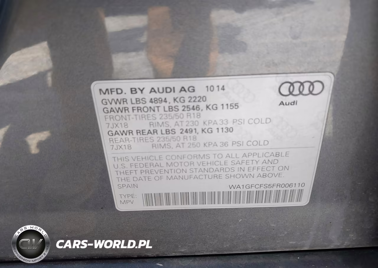 2015 Audi Q3 2.0T Premium Plus VIN:WA1GFCFS5FR006110 - 9