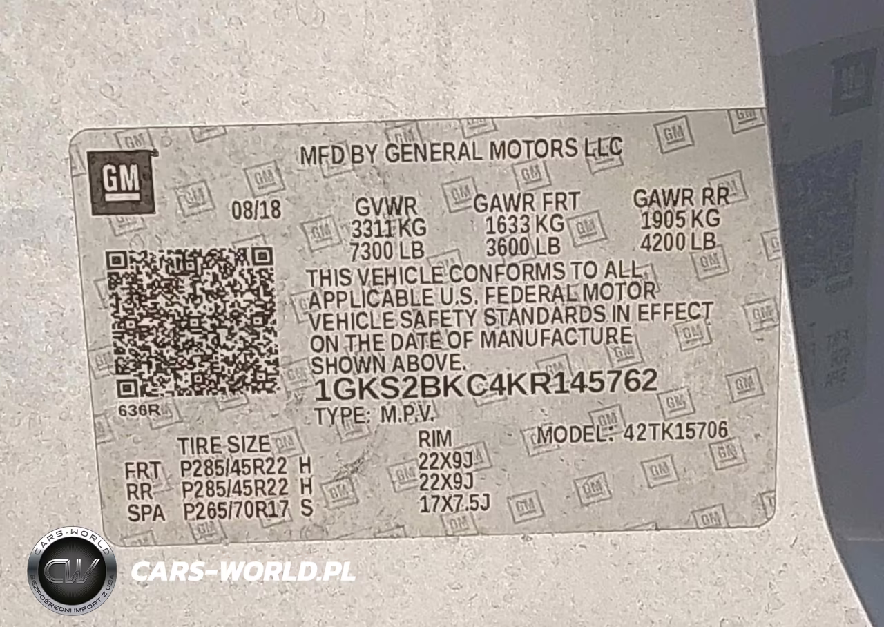 2019 GMC Yukon Slt VIN:1GKS2BKC4KR145762 - 9