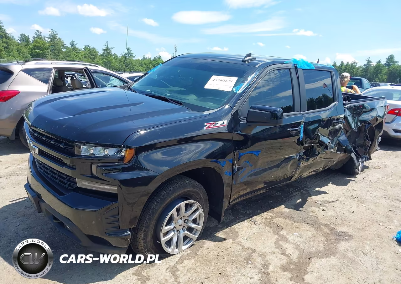 2022 Chevrolet Silverado 1500 Ltd 4Wd Short Bed Rst VIN:1GCUYEED4NZ185563 - 2