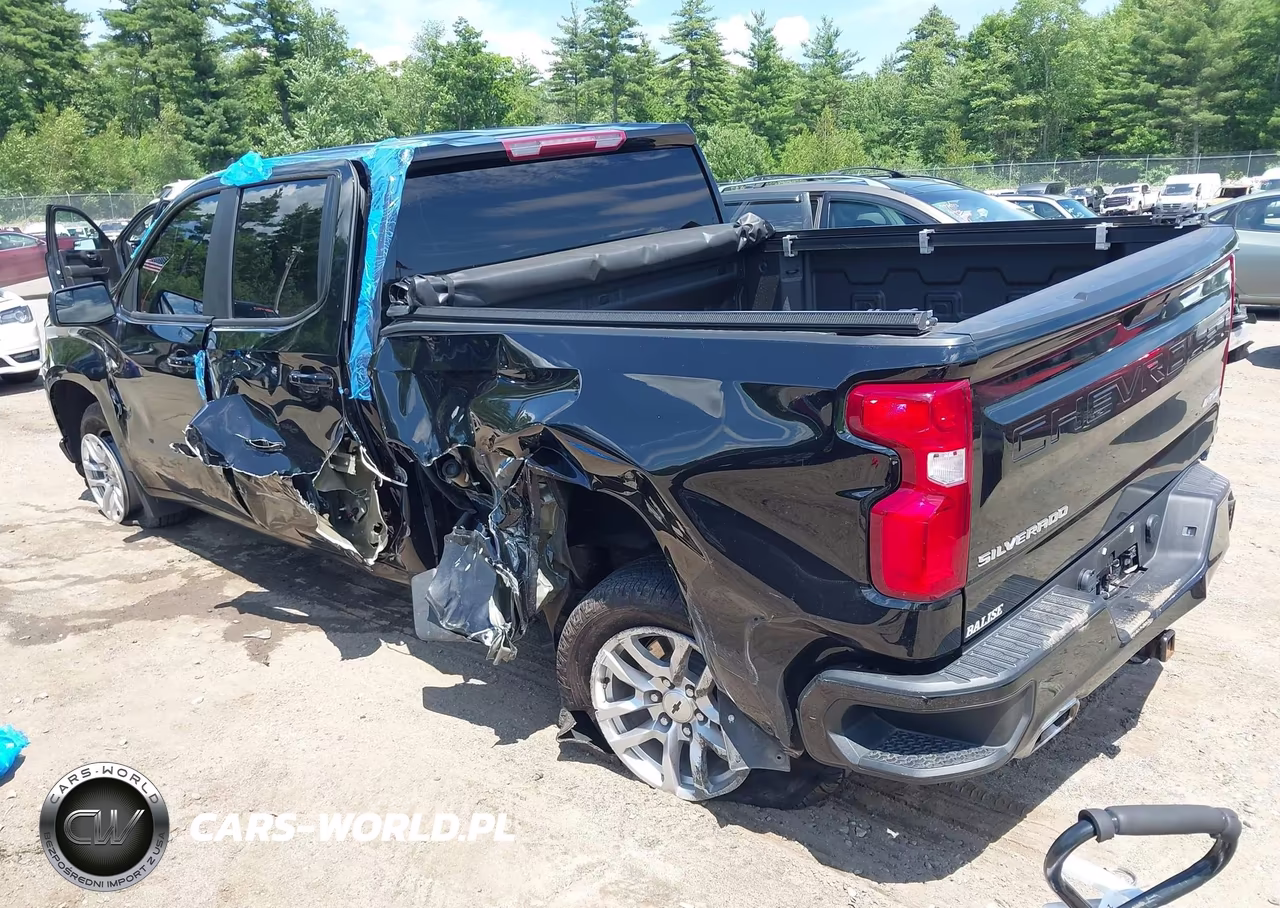2022 Chevrolet Silverado 1500 Ltd 4Wd Short Bed Rst VIN:1GCUYEED4NZ185563 - 3