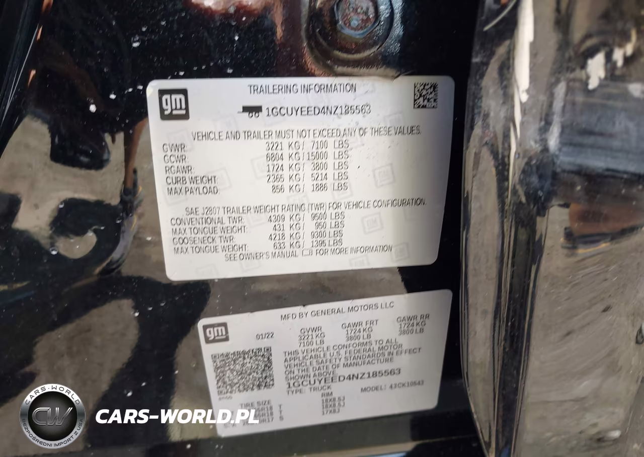 2022 Chevrolet Silverado 1500 Ltd 4Wd Short Bed Rst VIN:1GCUYEED4NZ185563 - 9