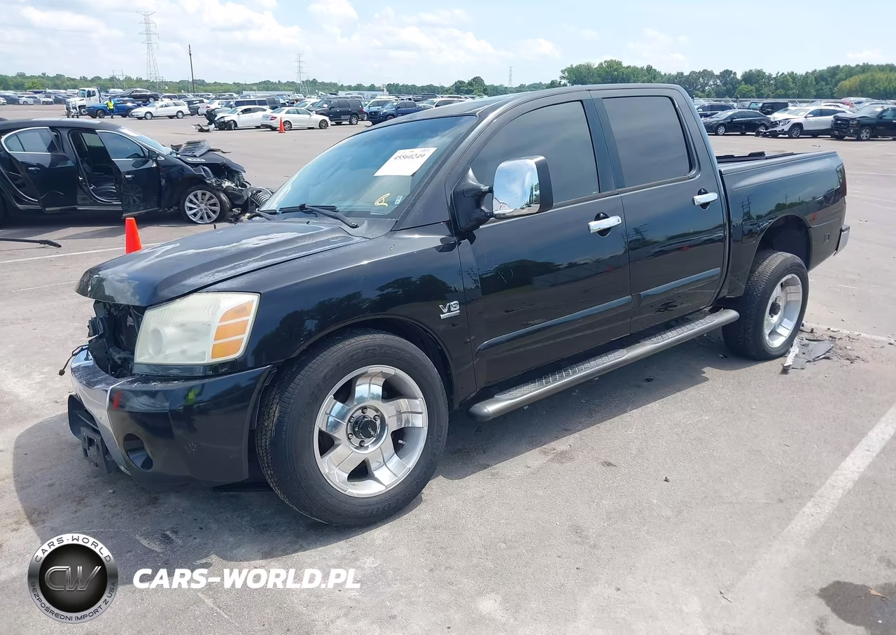 2004 Nissan Titan Le VIN:1N6AA07A94N535589 - 2