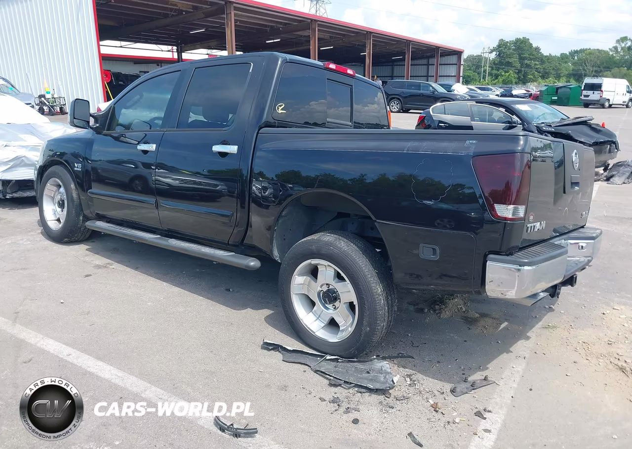 2004 Nissan Titan Le VIN:1N6AA07A94N535589 - 3