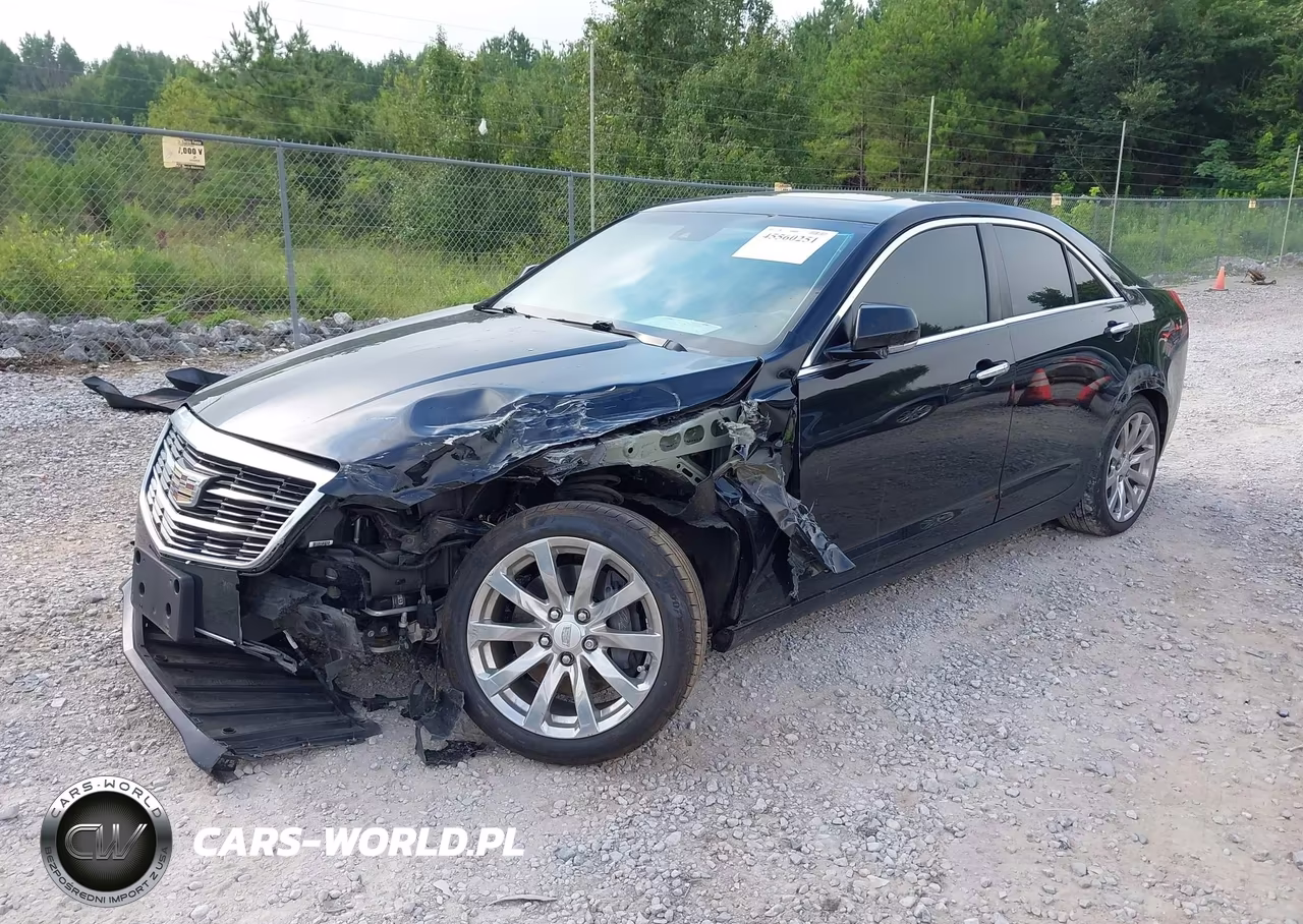 2017 Cadillac Ats Luxury VIN:1G6AB5SX8H0214691 - 2