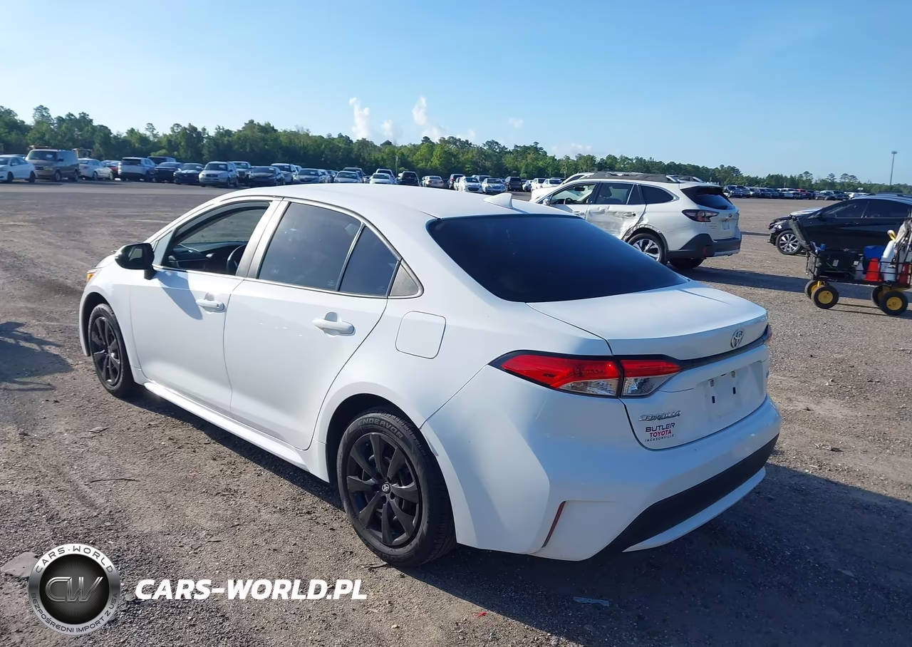 2022 Toyota Corolla Le VIN:5YFEPMAE7NP296201 - 3