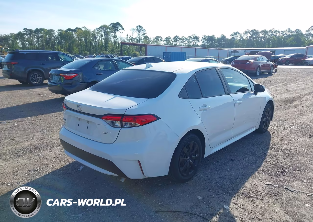 2022 Toyota Corolla Le VIN:5YFEPMAE7NP296201 - 4