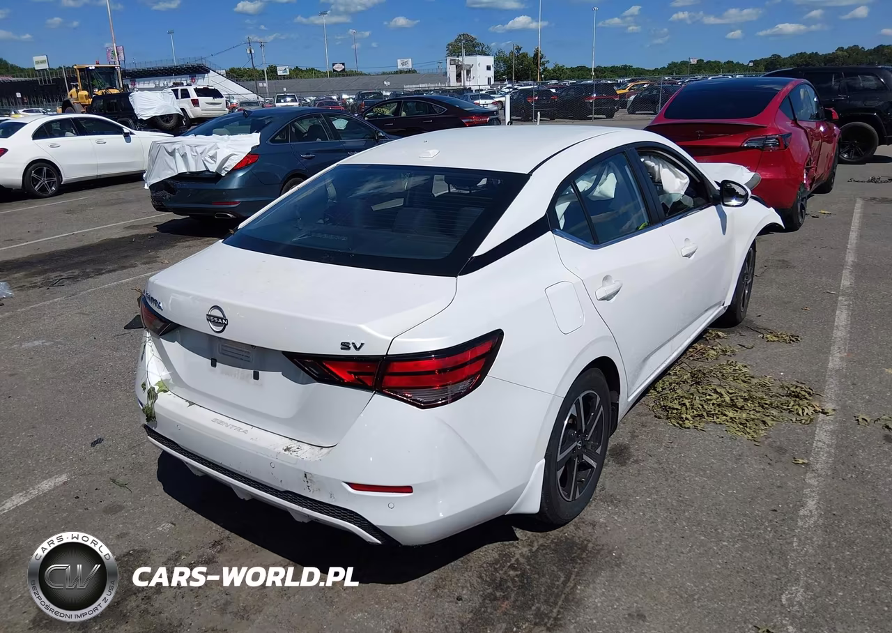 2024 Nissan Sentra Sv Xtronic Cvt VIN:3N1AB8CV9RY384337 - 4