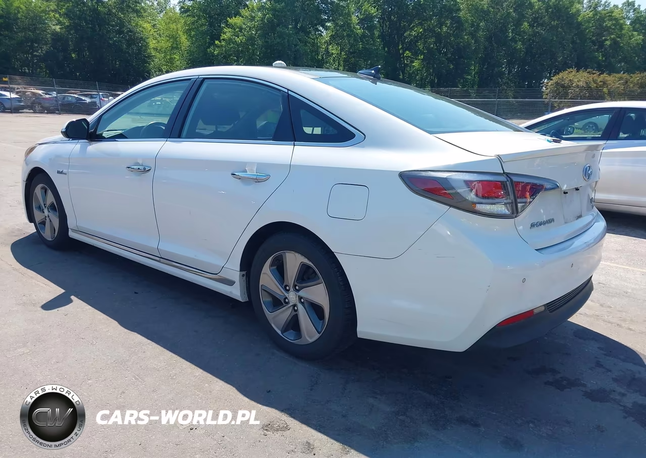 2017 Hyundai Sonata Hybrid Limited VIN:KMHE34L1XHA056117 - 3