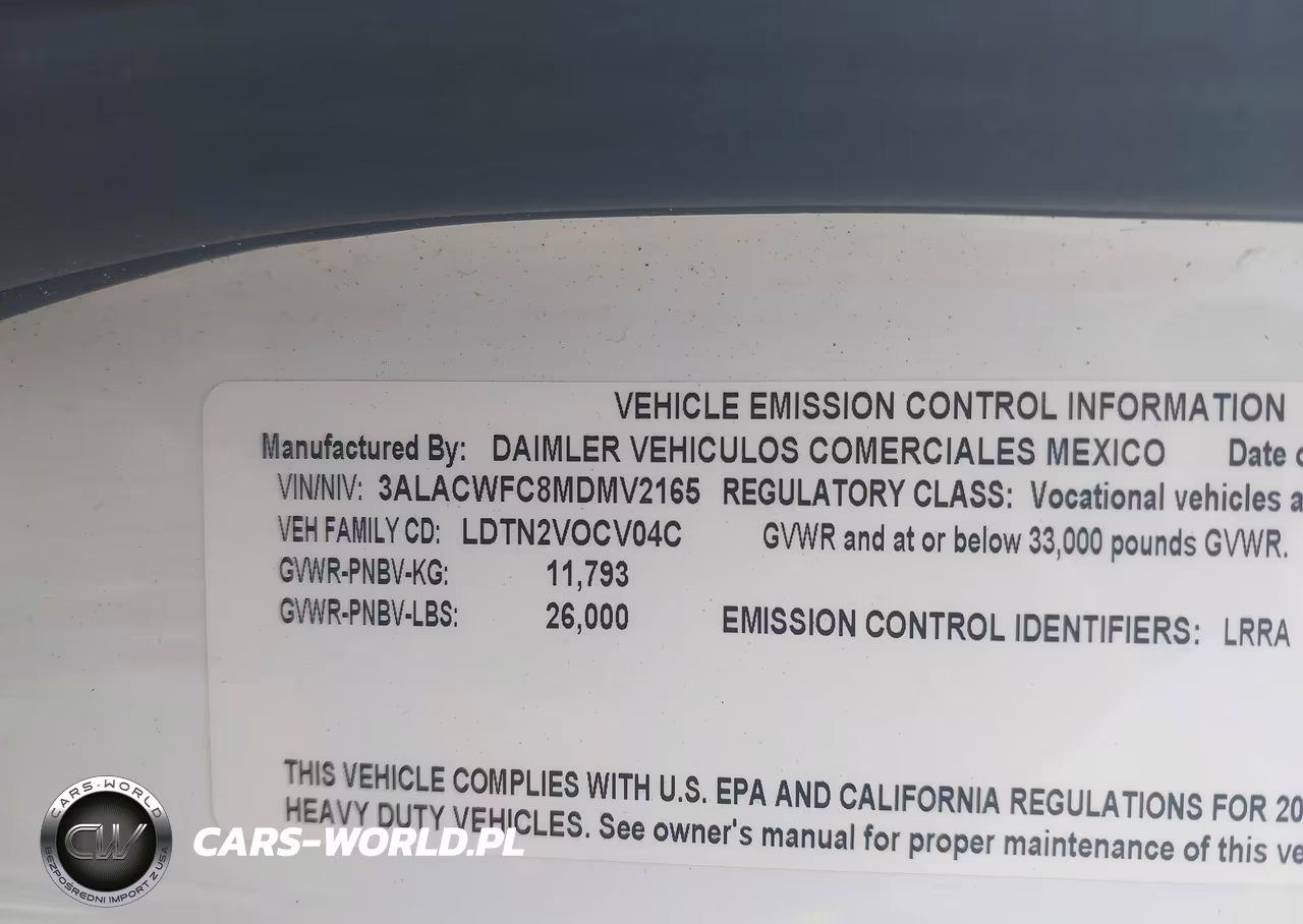 2021 Freightliner M2 106 VIN:3ALACWFC8MDMV2165 - 9