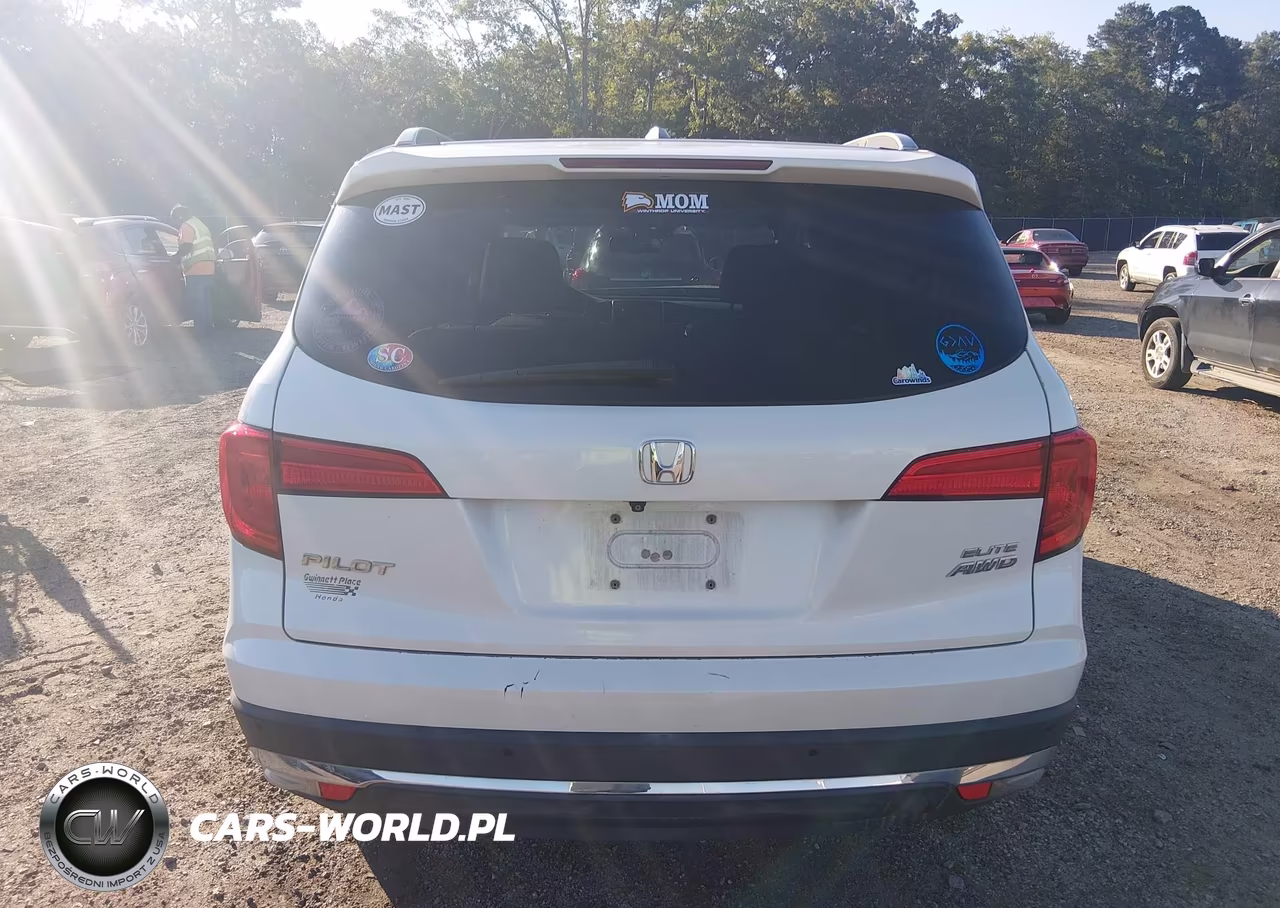 2016 Honda Pilot Elite VIN:5FNYF6H01GB106610 - 16