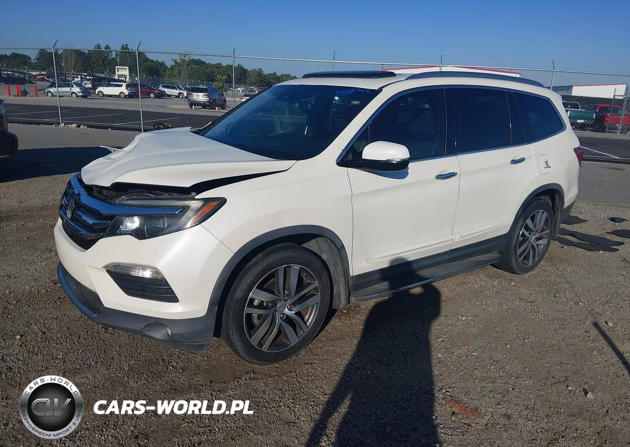 2016 Honda Pilot Elite VIN:5FNYF6H01GB106610 - 2