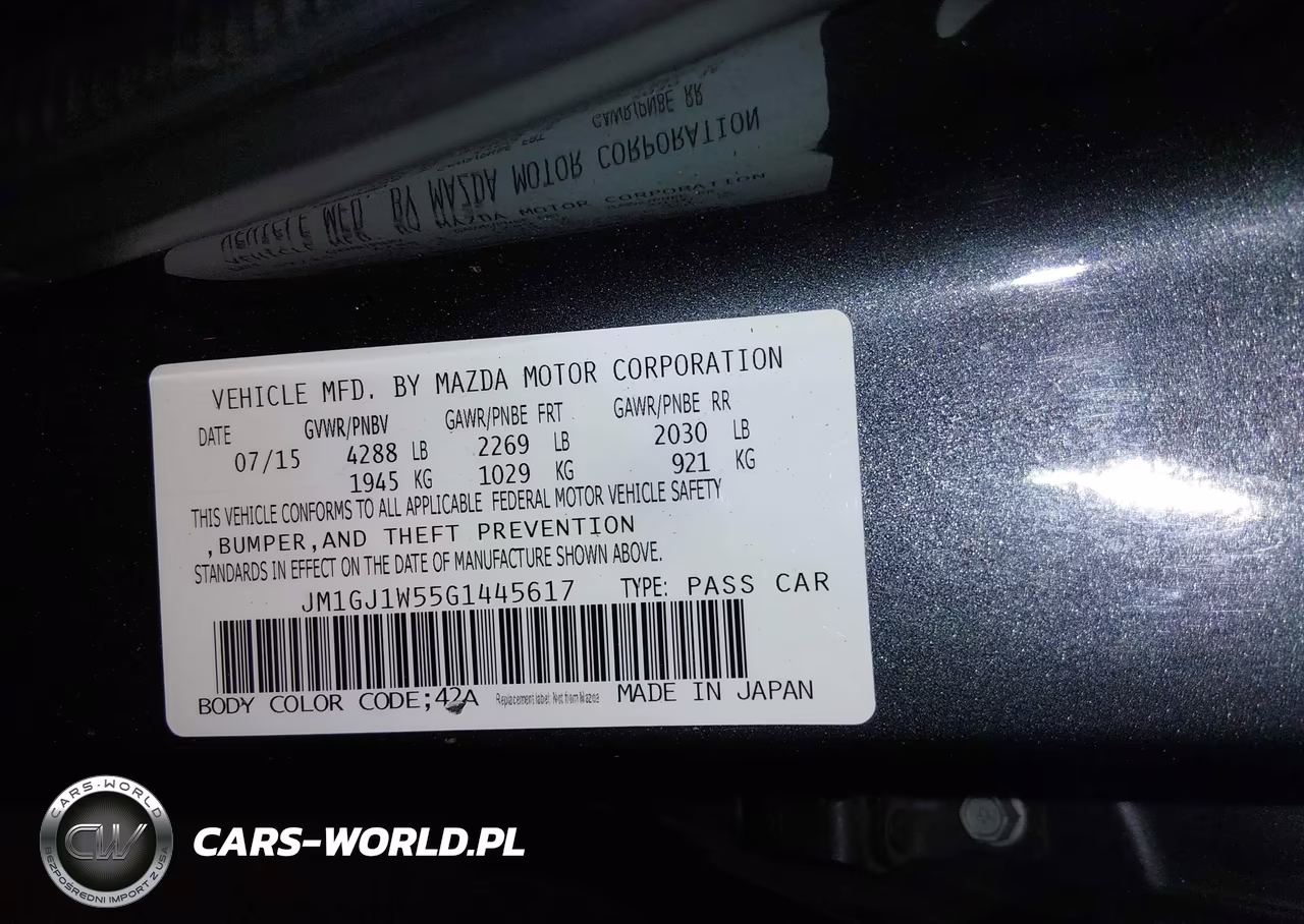 2016 Mazda Mazda6 I Grand Touring VIN:JM1GJ1W55G1445617 - 9