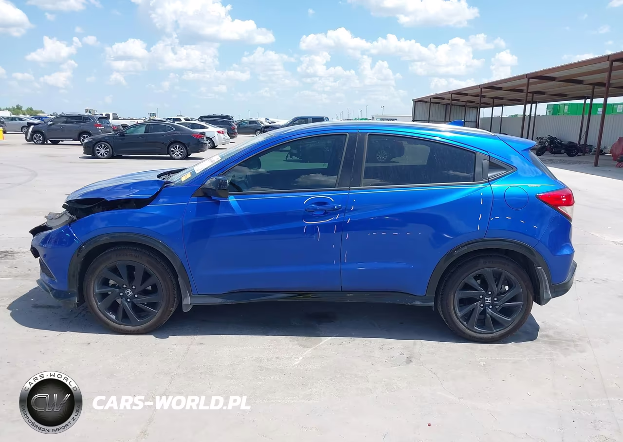 2021 Honda Hr-V 2Wd Sport VIN:3CZRU5H15MM712443 - 14