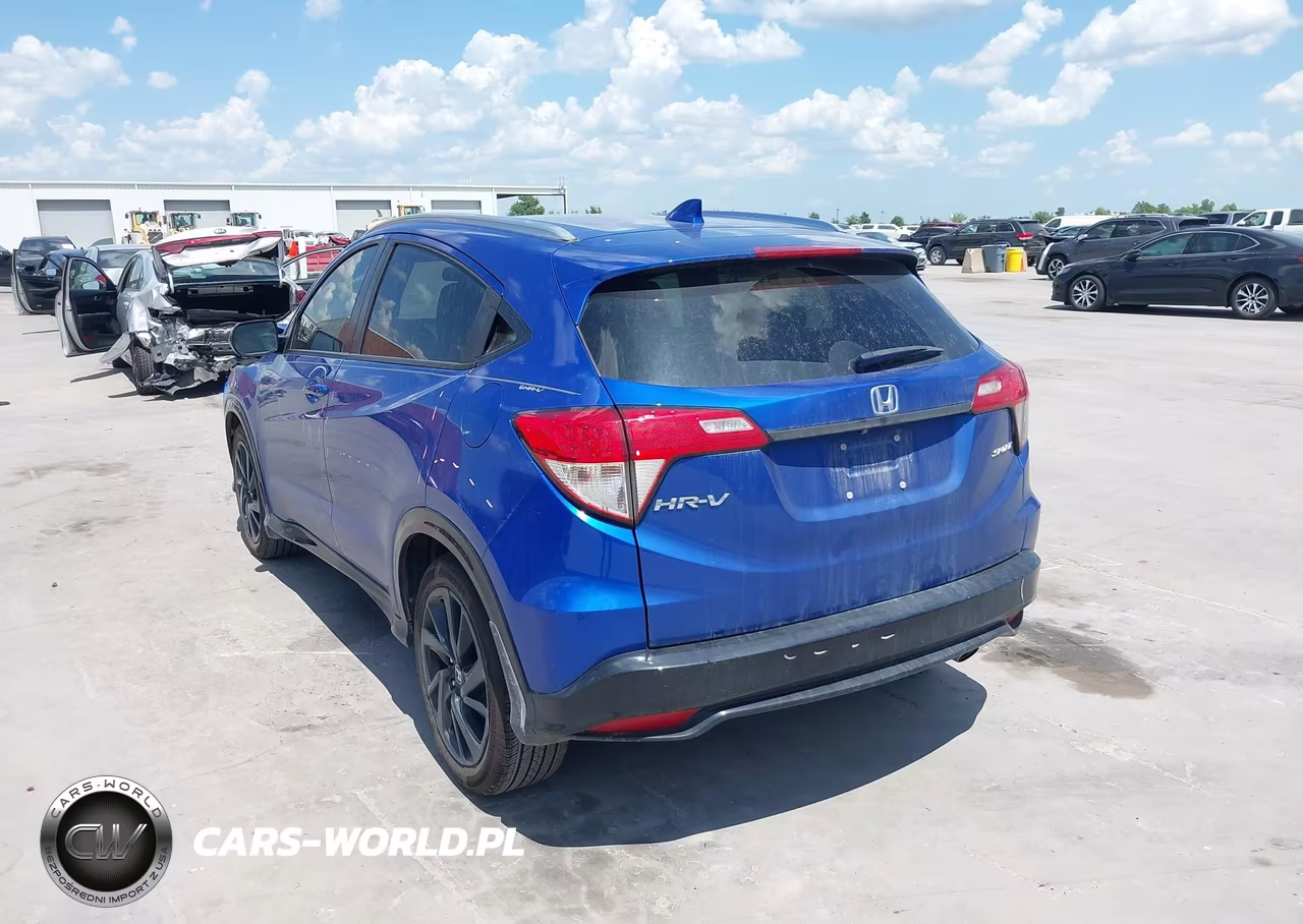 2021 Honda Hr-V 2Wd Sport VIN:3CZRU5H15MM712443 - 3