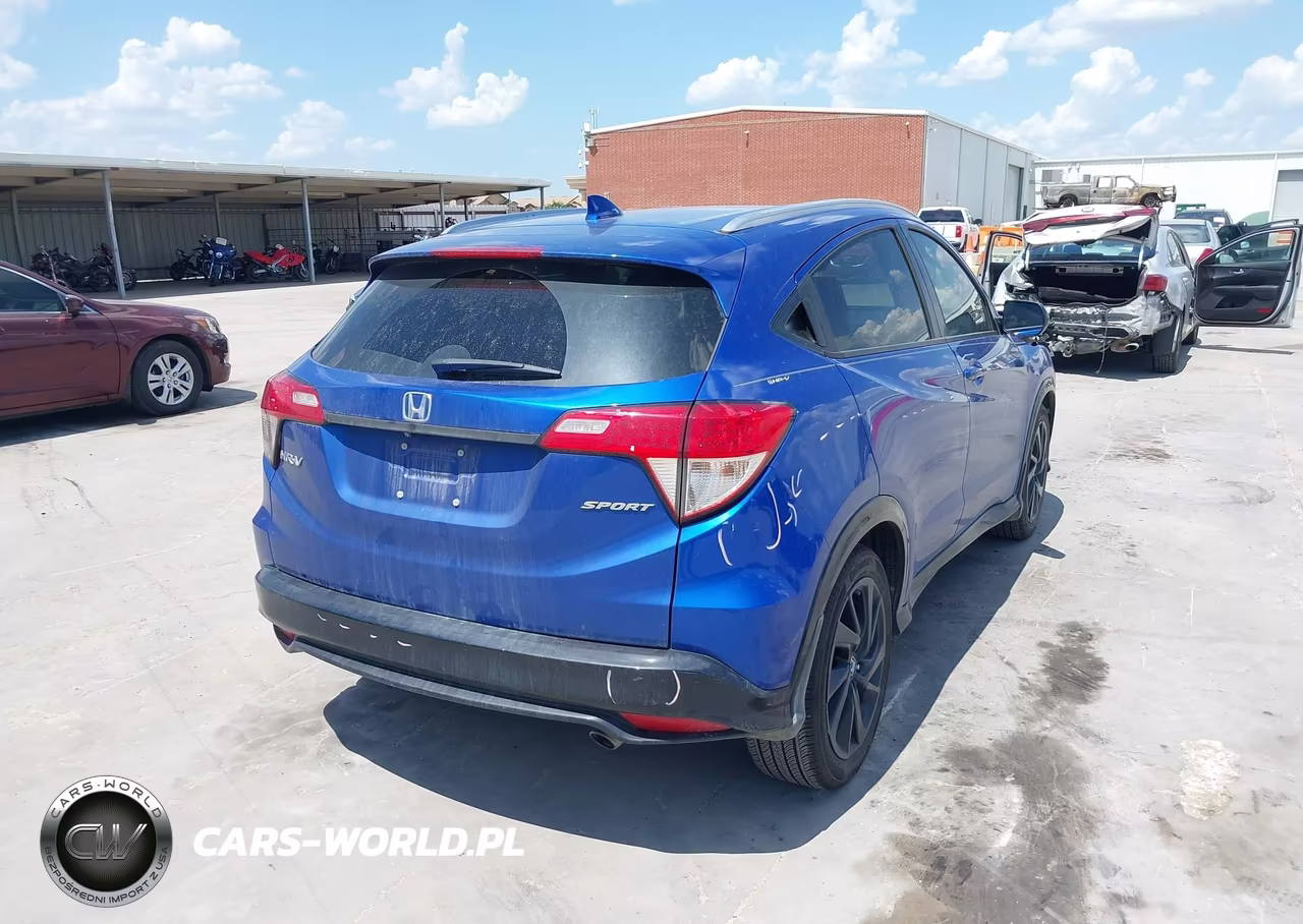 2021 Honda Hr-V 2Wd Sport VIN:3CZRU5H15MM712443 - 4