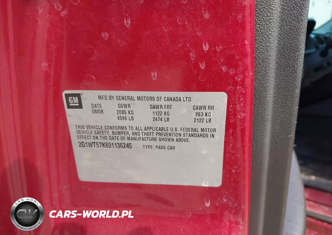 2009 Chevrolet Impala Lt VIN:2G1WT57K691136245 - 9