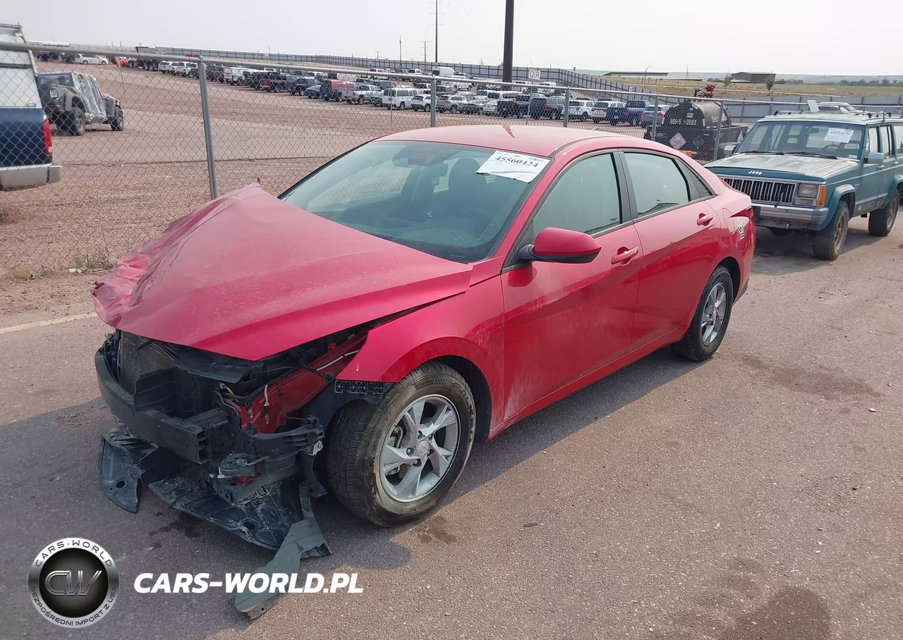 2021 Hyundai Elantra Se VIN:5NPLL4AG6MH036985 - 2